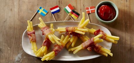 Hranolky Super Long se slaninou