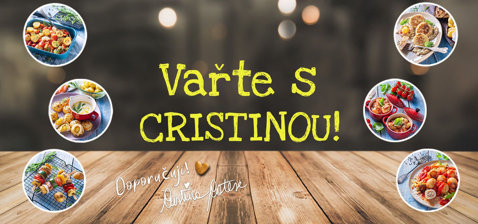 Vařte s Cristinou a s Avikem!